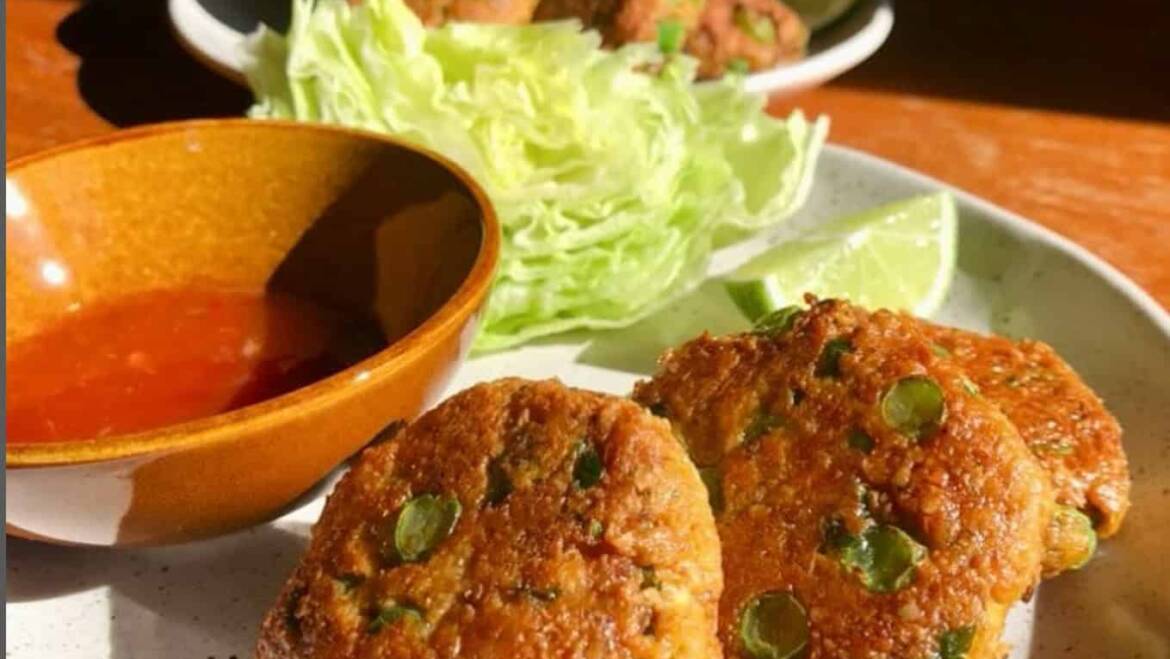 Lions Mane Thai Fish Cakes